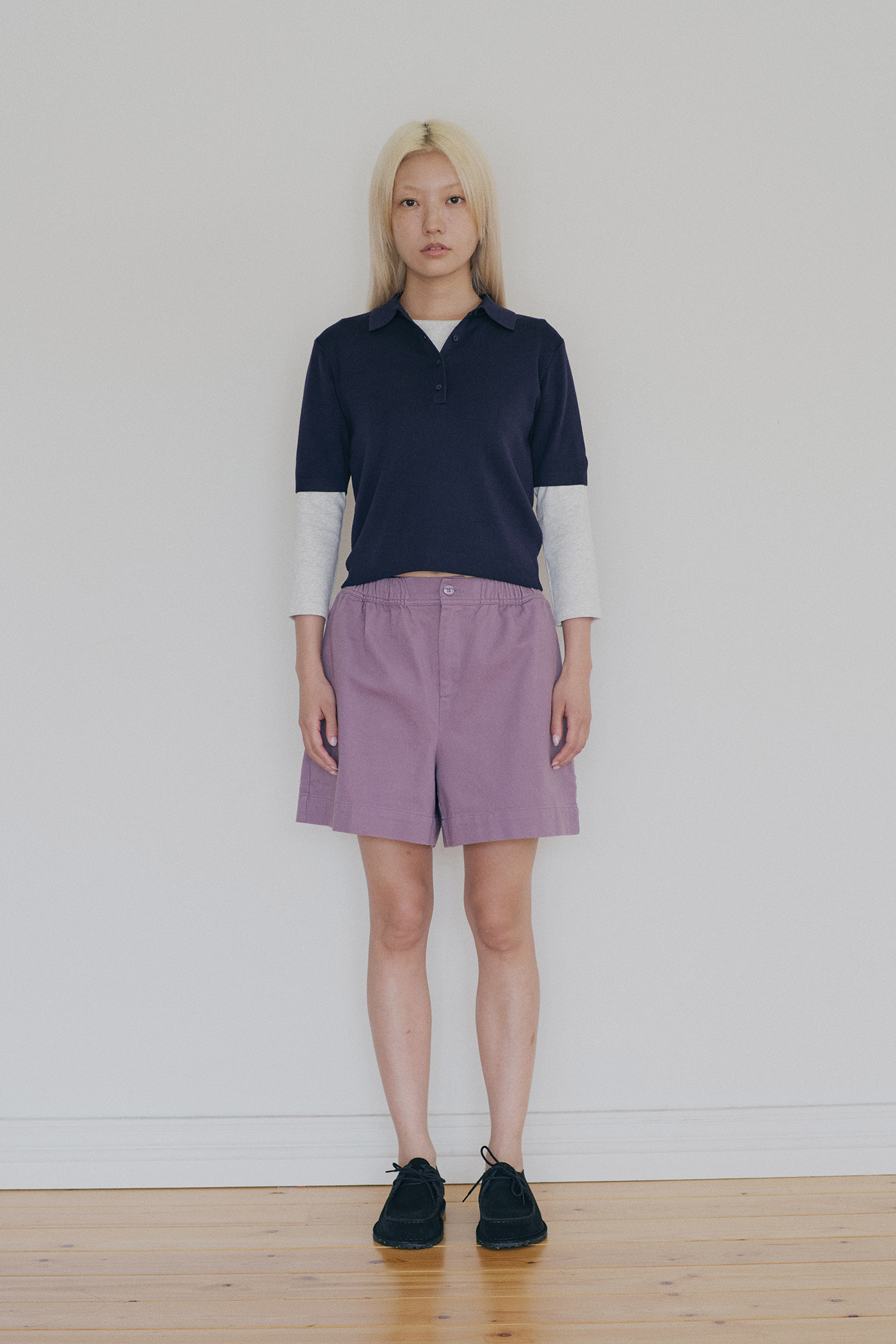 Washed Cotton Shorts