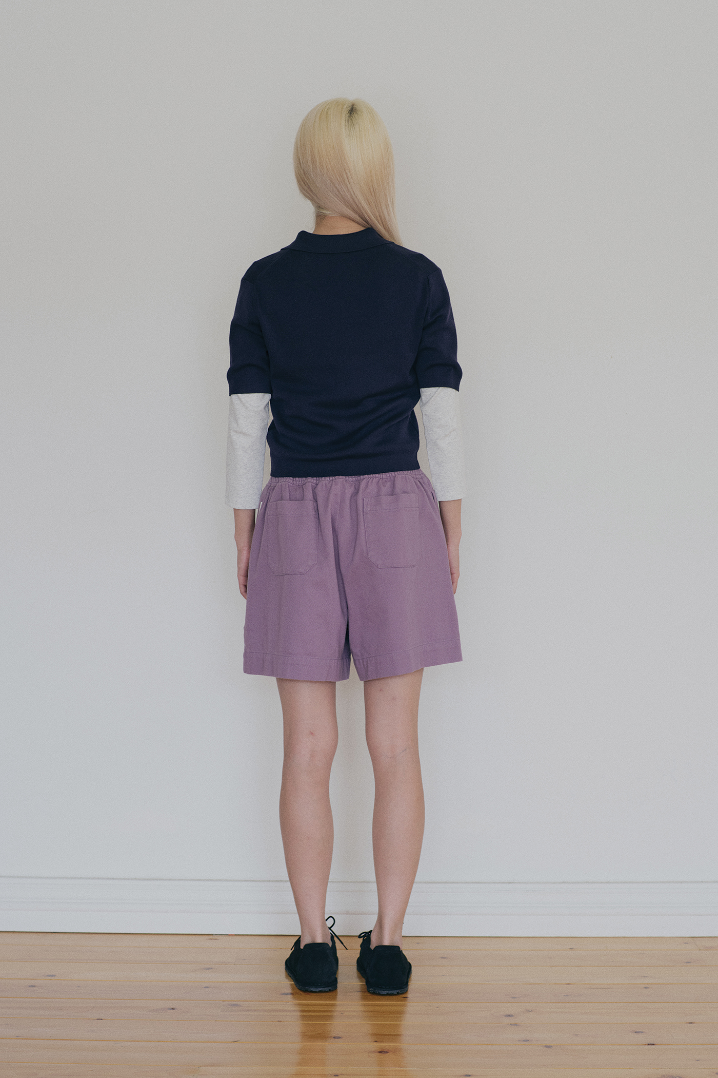 Washed Cotton Shorts