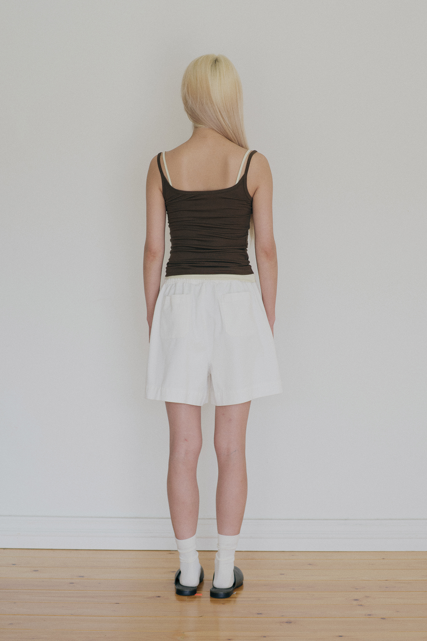 Washed Cotton Shorts