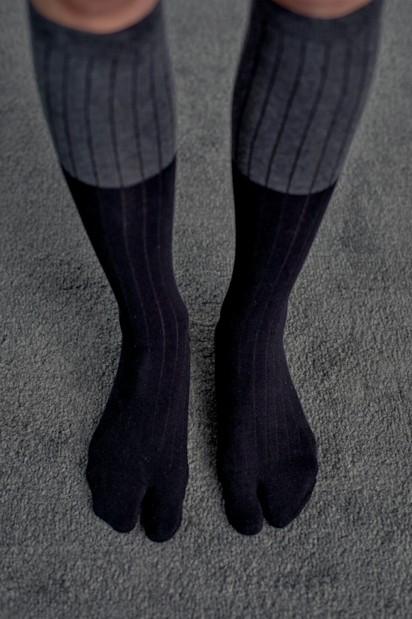 Colour Block Knee Socks