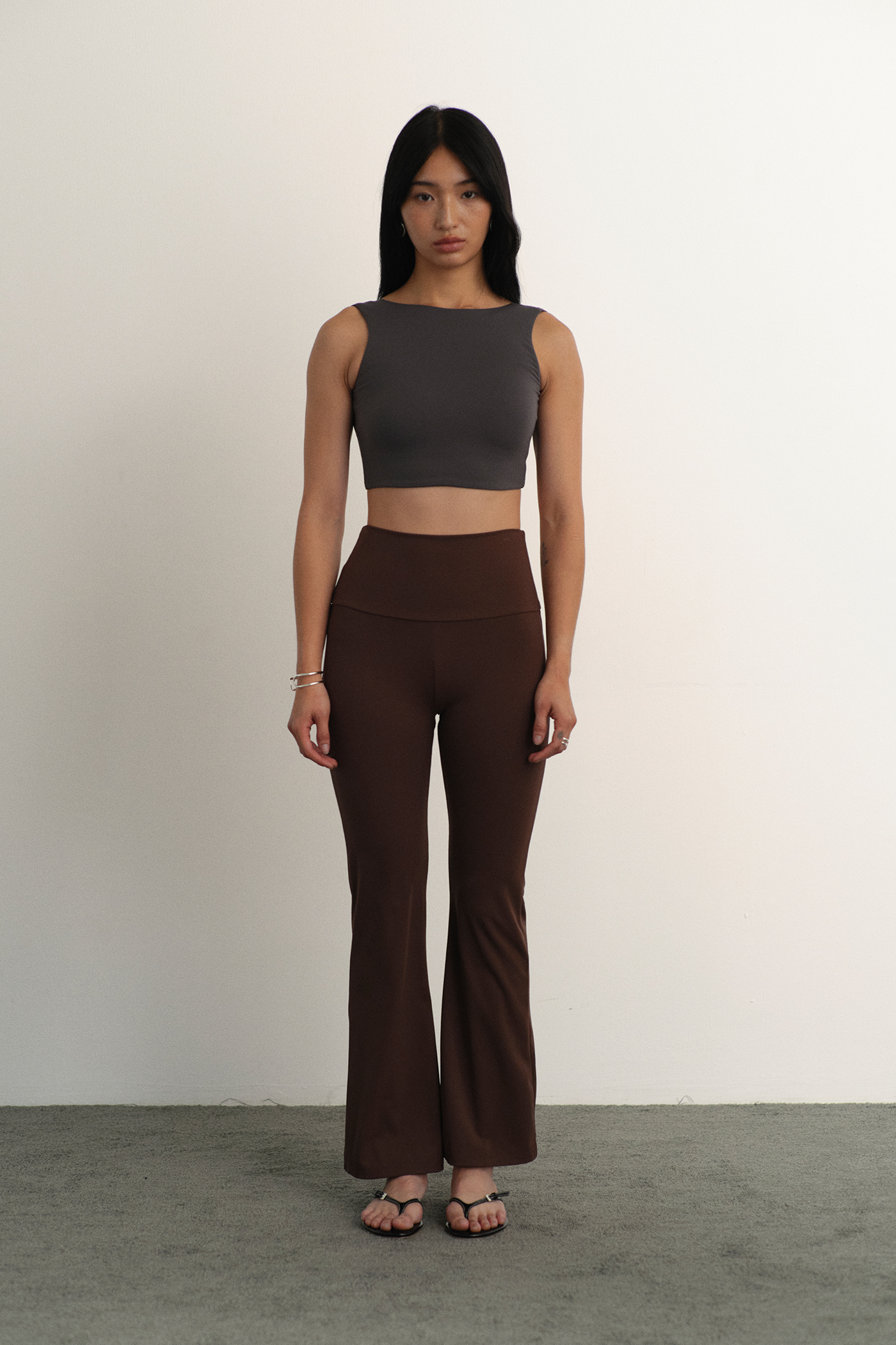 High Rise Flare Pants