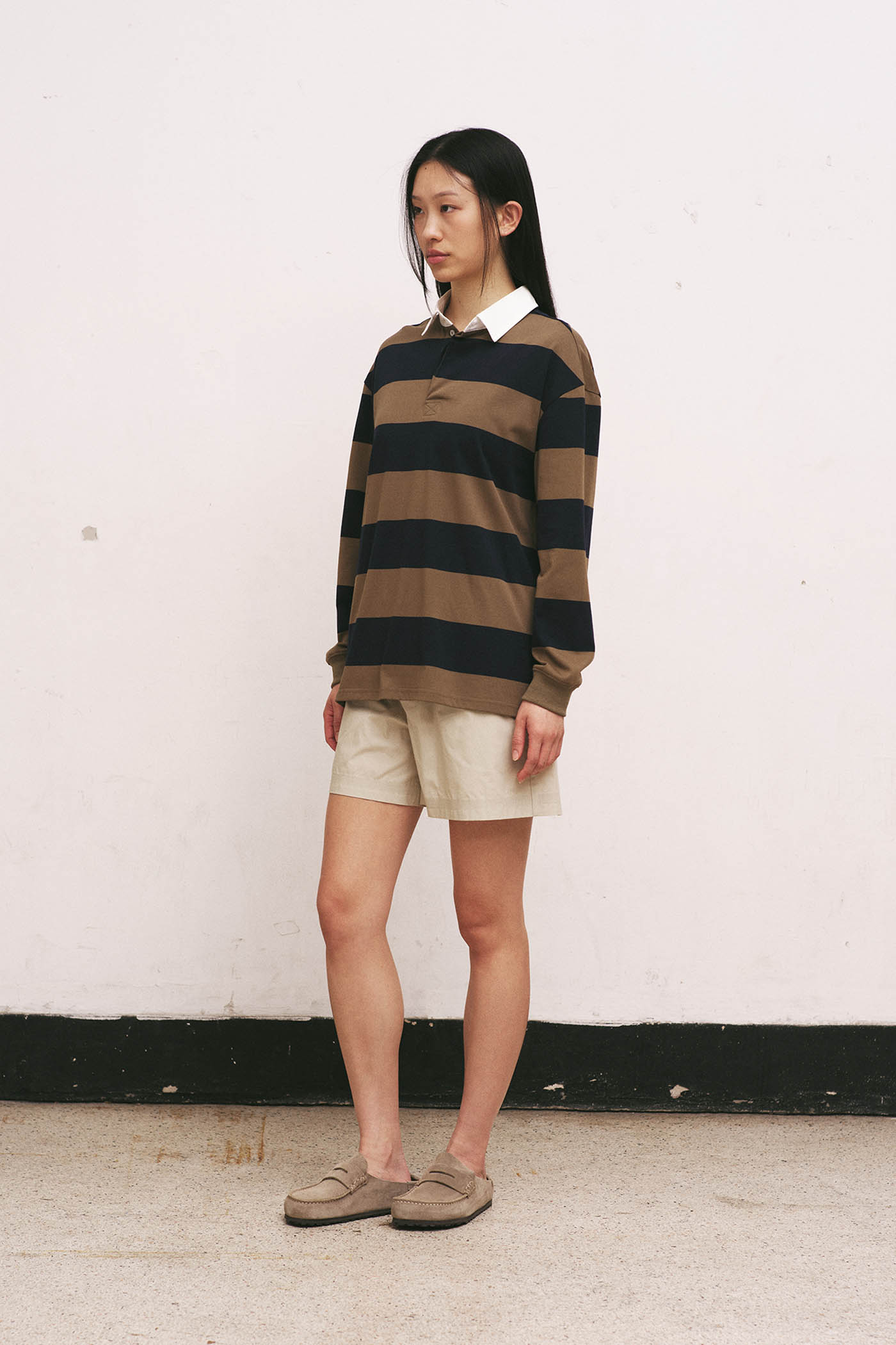 Long Sleeve Rugby Polo Shirt