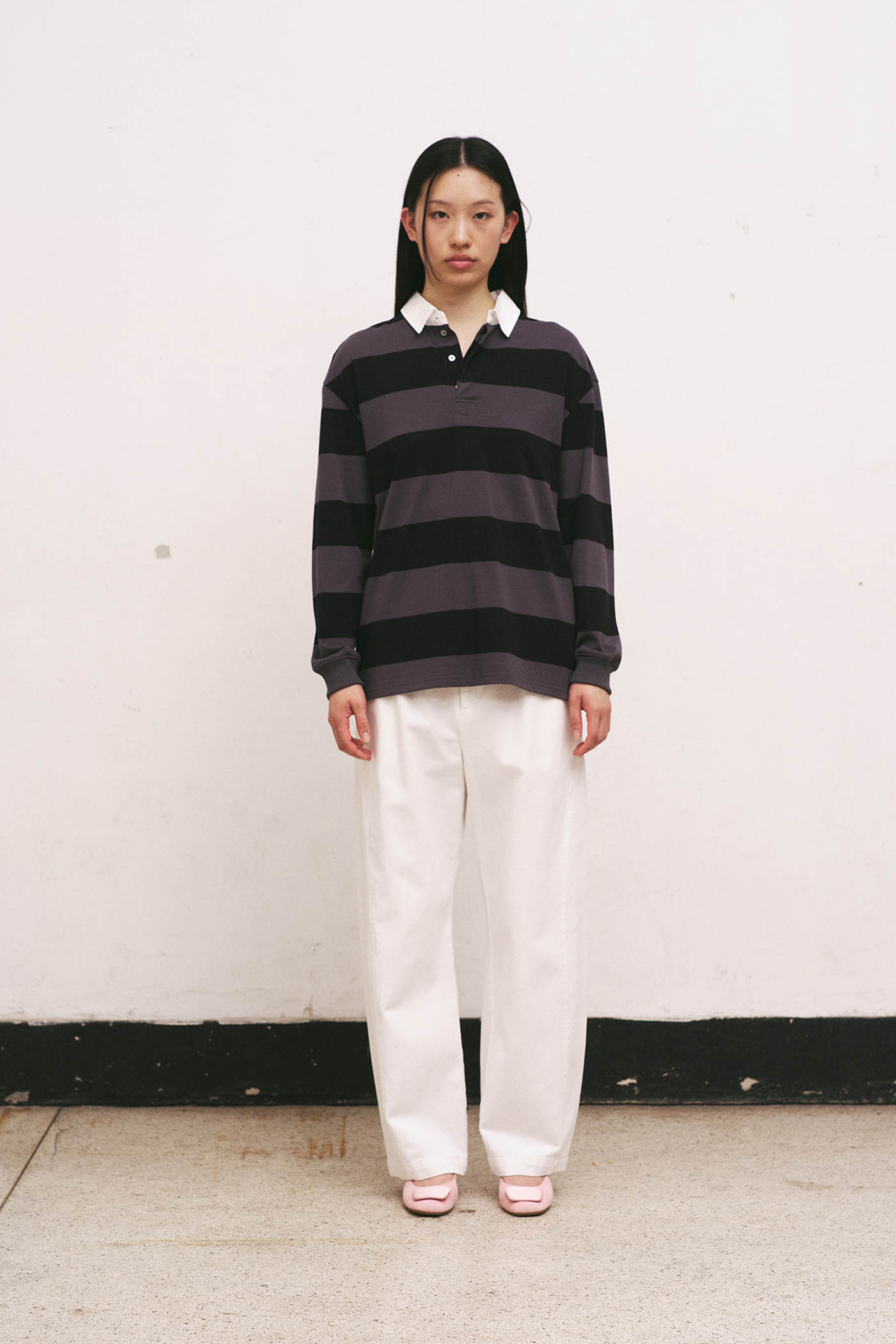 Long Sleeve Rugby Polo Shirt