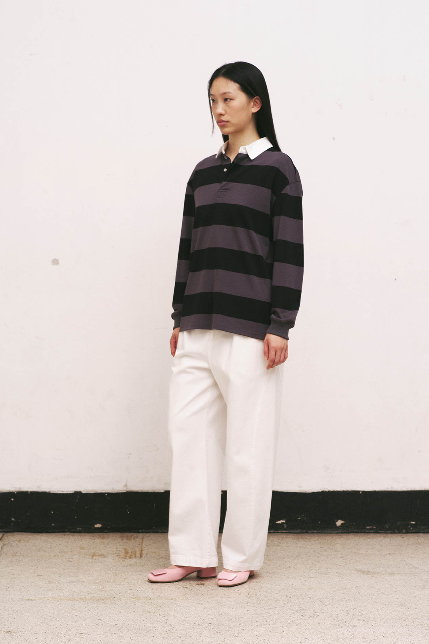 Long Sleeve Rugby Polo Shirt